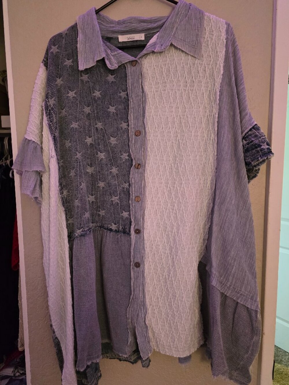 Patchwork Tunic/Dress size L
